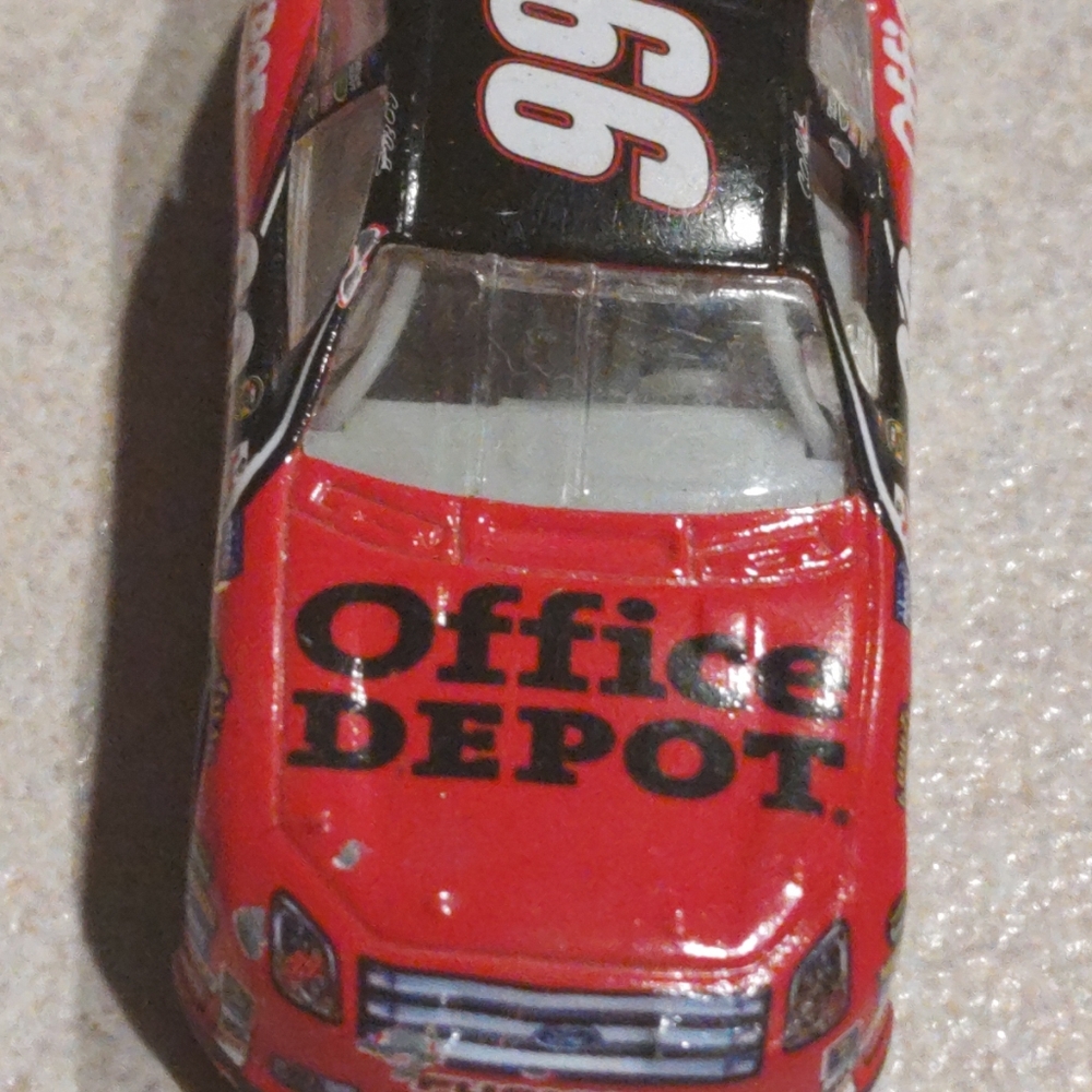 Used 2006 Life-Like slot car model of the Office Depot Nascar 99 Fusion